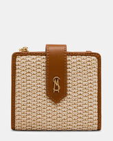 JEM STRAW WALLET LIGHT NATURAL